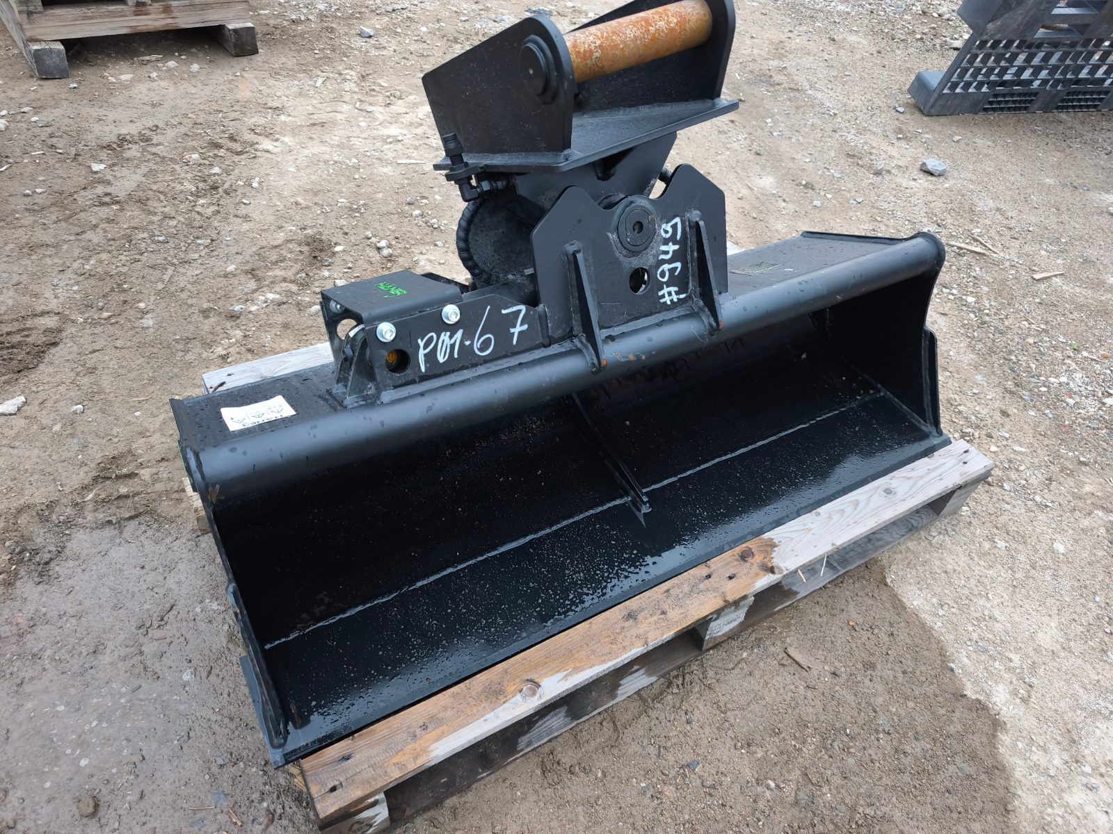 Hydraulická svahovka MS03 120cm pro 2-3t