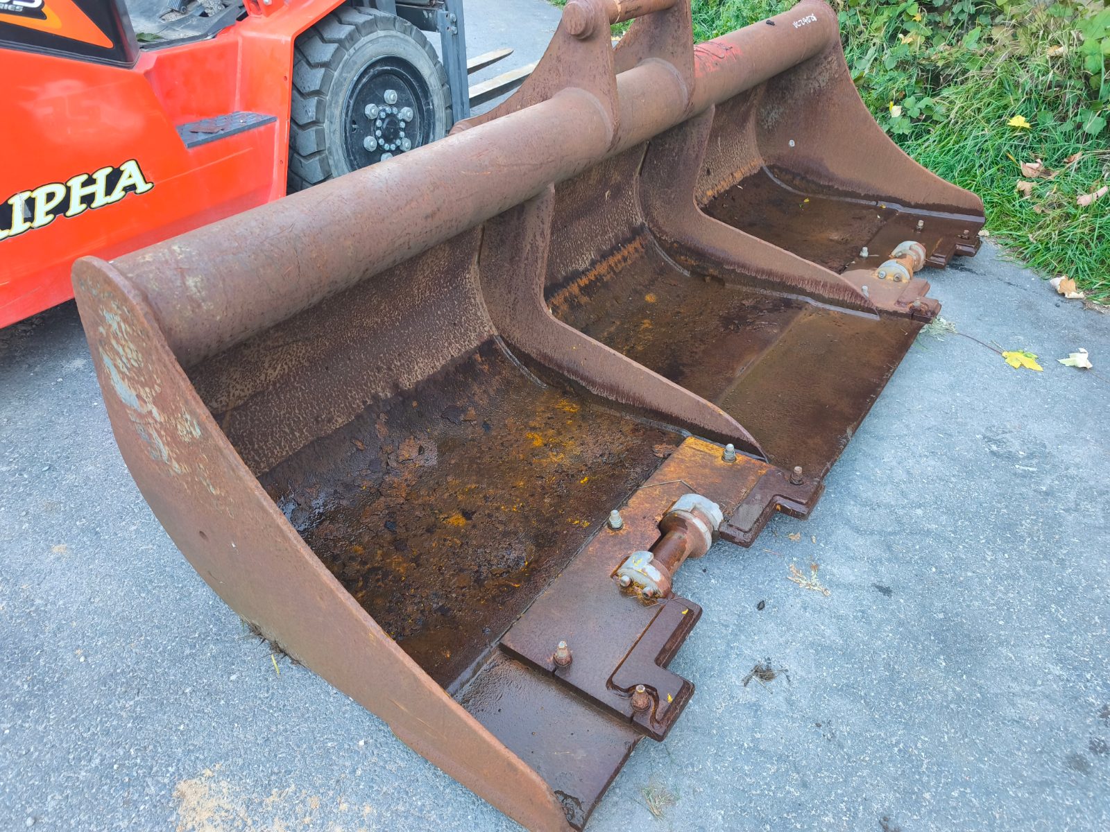 Svahovka S60 255cm pro čištění kolejí