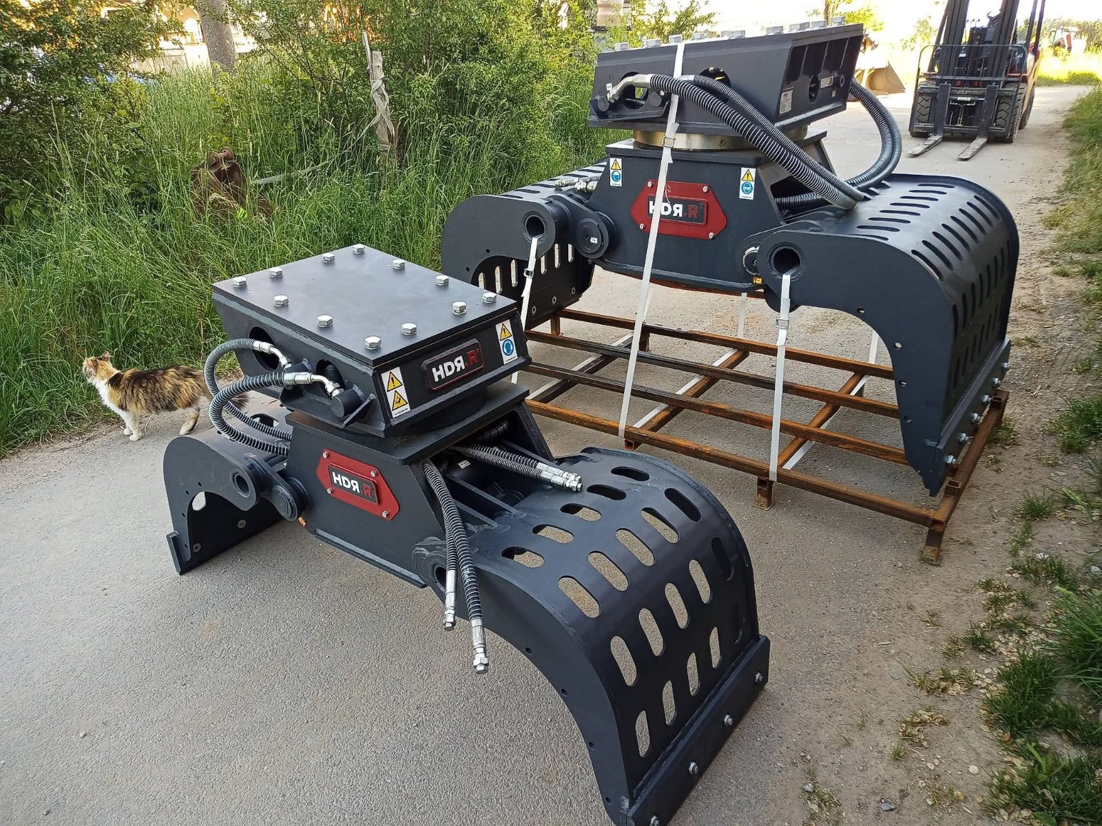 Drapák s rotátorem Hydraram SGR-10R pro 8-12t